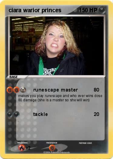 Pokemon ciara warior princes 