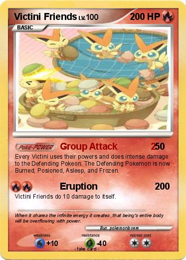 Pokemon Victini Friends