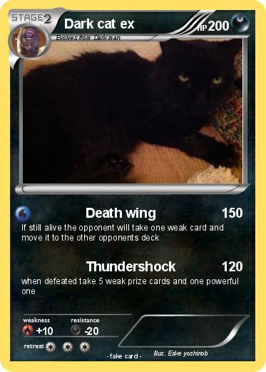 Pokemon Dark cat ex