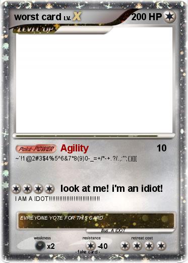 Pokemon worst card