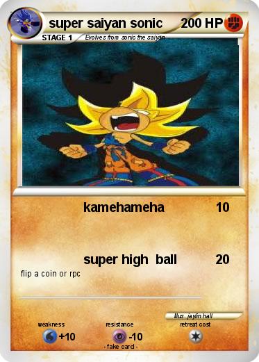 Pokemon super saiyan sonic