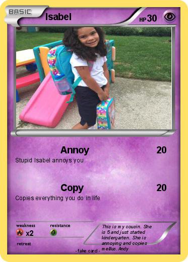 Pokemon Isabel