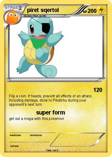 Pokemon piret sqertol
