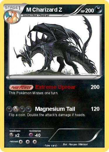 Pokemon M Charizard Z