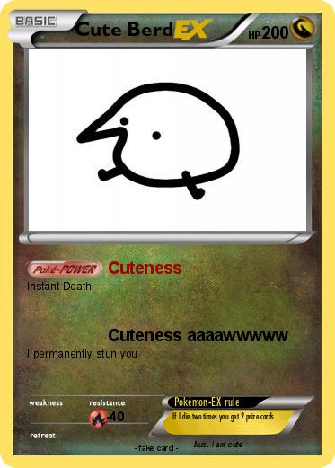 Pokemon Cute Berd