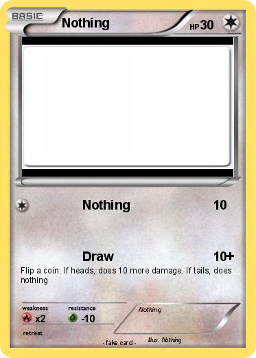 Pokemon Nothing