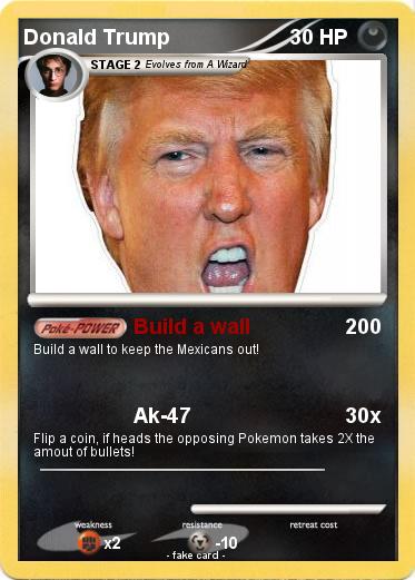 Pokemon Donald Trump