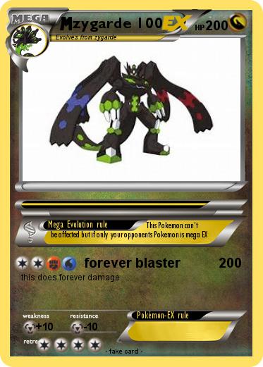 Pokemon zygarde 100