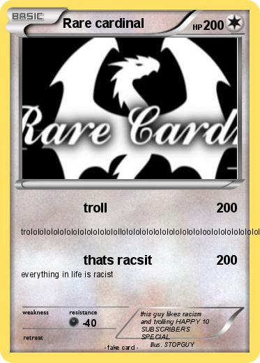 Pokemon Rare cardinal