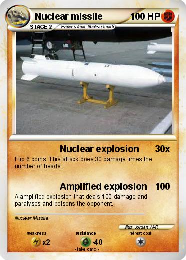 Pokemon Nuclear missile