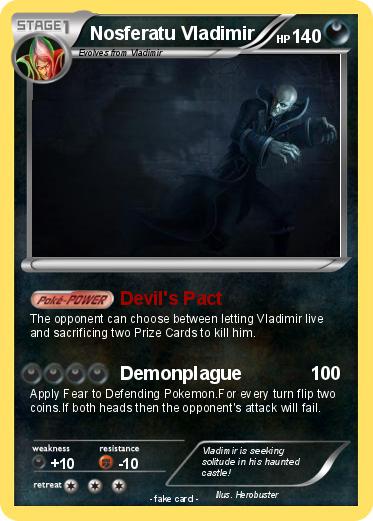 Pokemon Nosferatu Vladimir