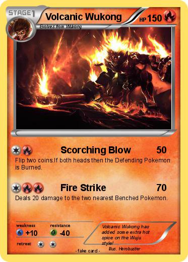 Pokemon Volcanic Wukong