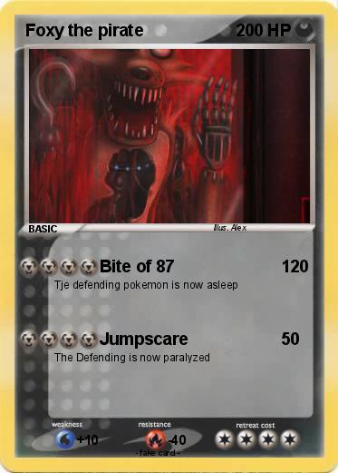 Pokemon Foxy the pirate