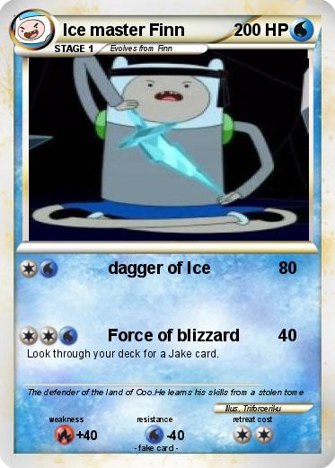 Pokemon Ice master Finn