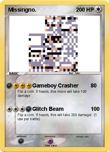 Pokemon Missingno.