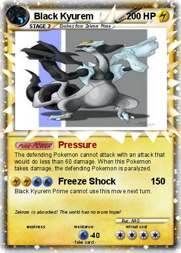 Pokemon Black Kyurem