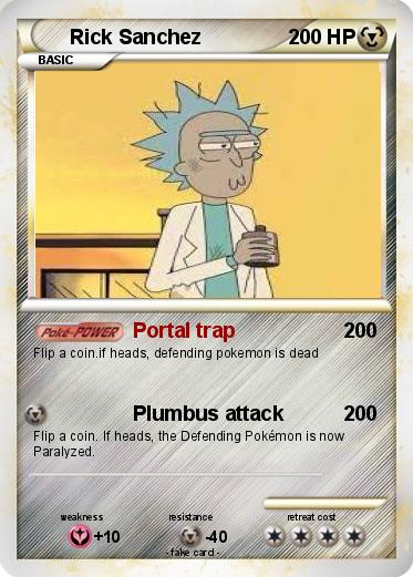 Pokemon Rick Sanchez