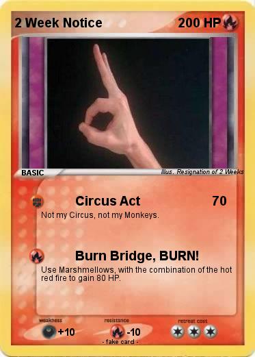 Pokemon 2 Week Notice Pokemon 2 Week Notice