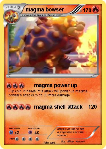 Pokemon magma bowser