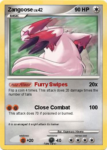 Pokemon Zangoose