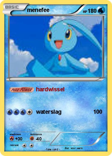 Pokemon menefee