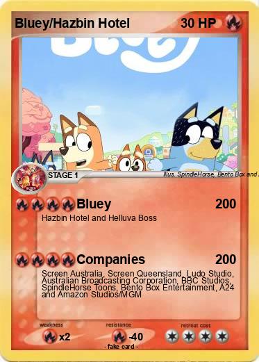 Pokemon Bluey/Hazbin Hotel