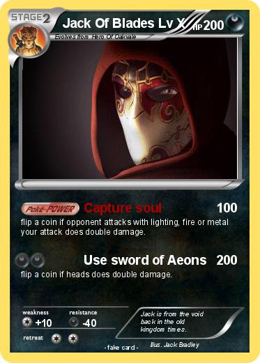 Pokemon Jack Of Blades Lv X