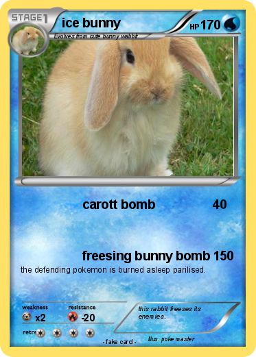Pokemon ice bunny