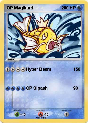 Pokemon OP Magikard