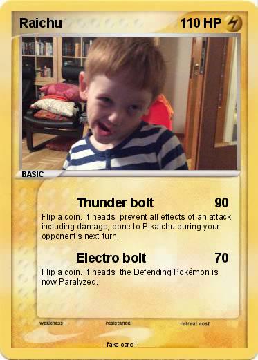 Pokemon Raichu