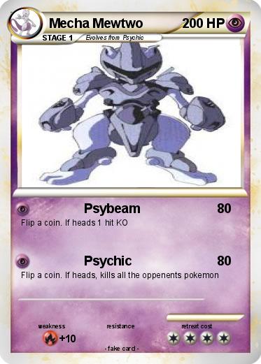 Pokemon Mecha Mewtwo