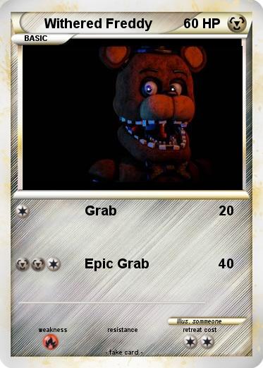 Pokemon Withered Freddy