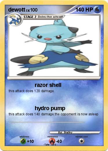 Pokemon dewott