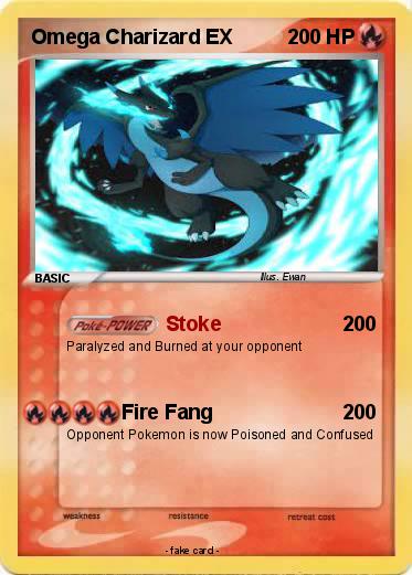 Pokemon Omega Charizard EX