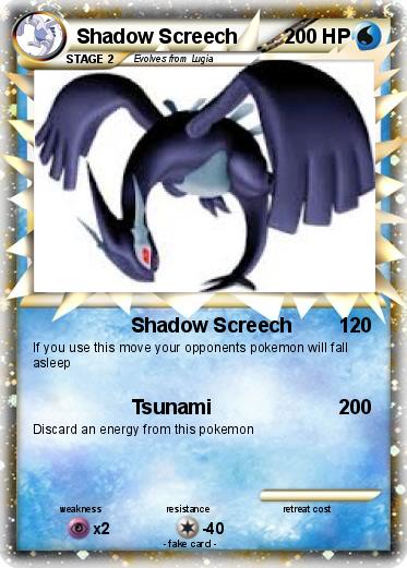 Pokemon Shadow Screech