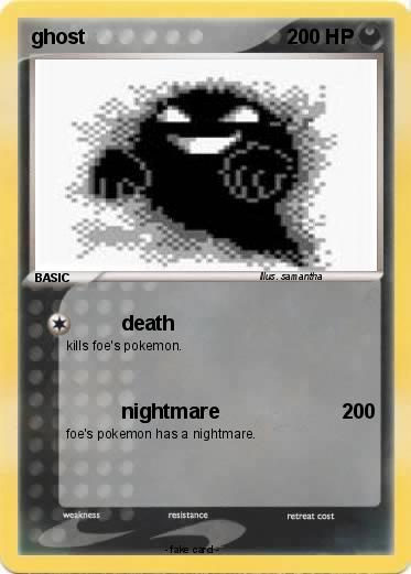 Pokemon ghost