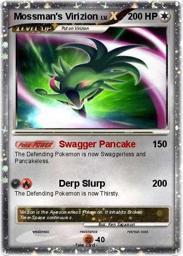 Pokemon Mossman's Virizion