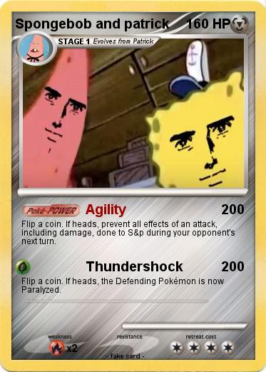 Pokemon Spongebob and patrick