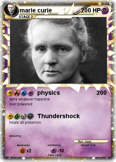 Pokemon marie curie