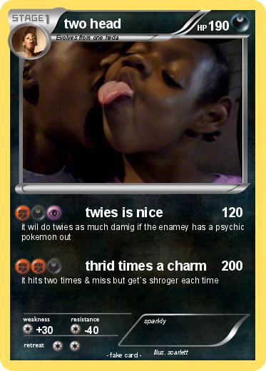 Pokemon two head