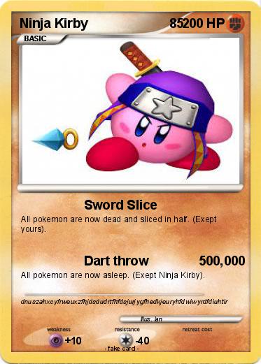 Pokemon Ninja Kirby                       85