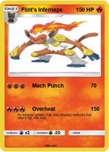 Pokemon Flint's Infernape