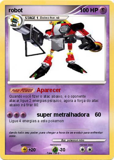 Pokemon robot