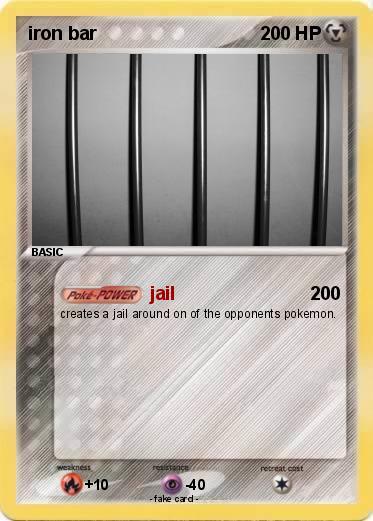 Pokemon iron bar