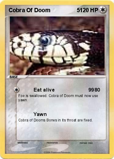 Pokemon Cobra Of Doom                 5