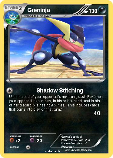 Pokemon Greninja