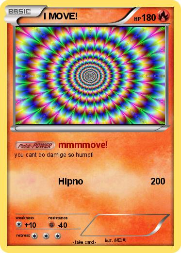 Pokemon I MOVE!