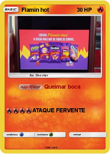 Pokemon Flamin hot