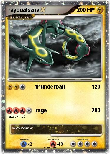 Pokemon rayquatsa