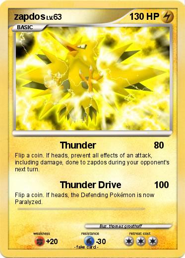Pokemon zapdos